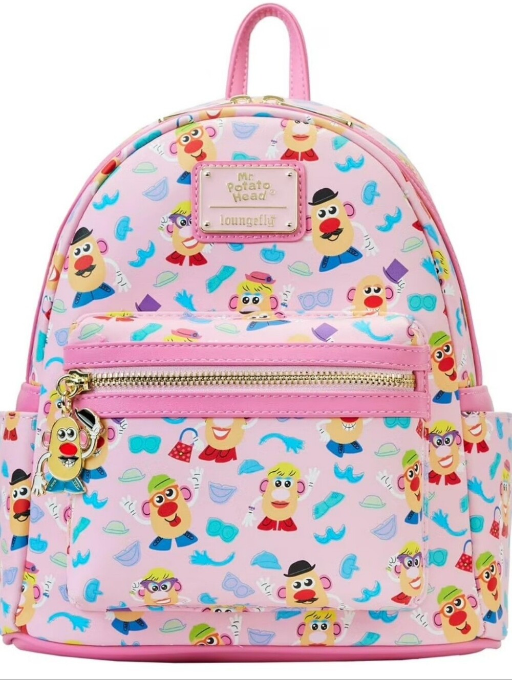Loungefly Hasbro Mr. and Mrs. Potato Head All Over Print Mini Backpack